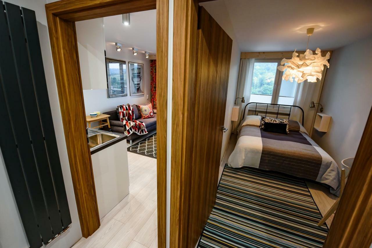 Przy Deptaku Appartement Krynica Zdroj Buitenkant foto